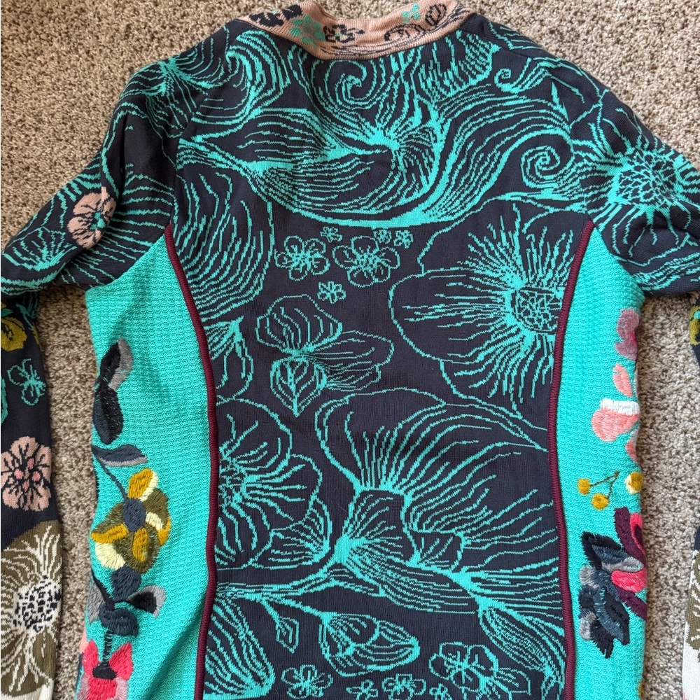 IVKO Bright Multicolor Floral sweater - Picture 3 of 9